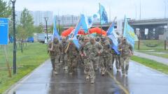 Забег памяти героев Победы прошёл в Астане