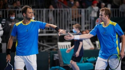 Казахстанские теннисисты проиграли парную встречу команде Чили в квалификационном раунде Кубка Дэвиса