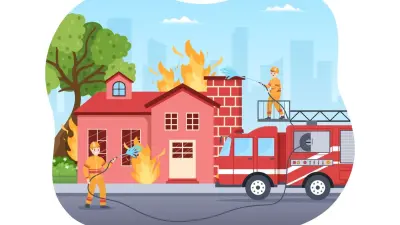 Кричите "Пожар!" и ползите к выходу. Как выжить в огне самому и помочь другим