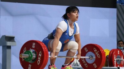 У Казахстана первые награды Чемпионата Азии по тяжёлой атлетике