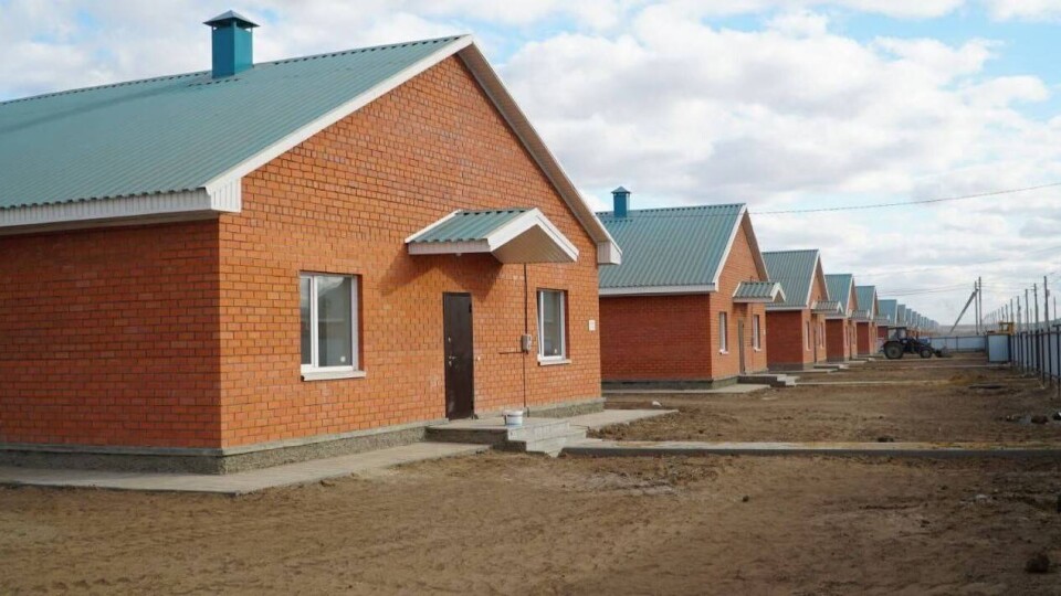 Телерадиокомплекс президента РК показал новые дома, построенные в Костанайской области