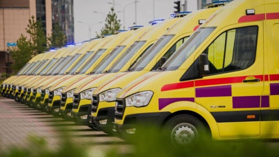 Автопарк станции скорой медицинской помощи Нур-Султана пополнился