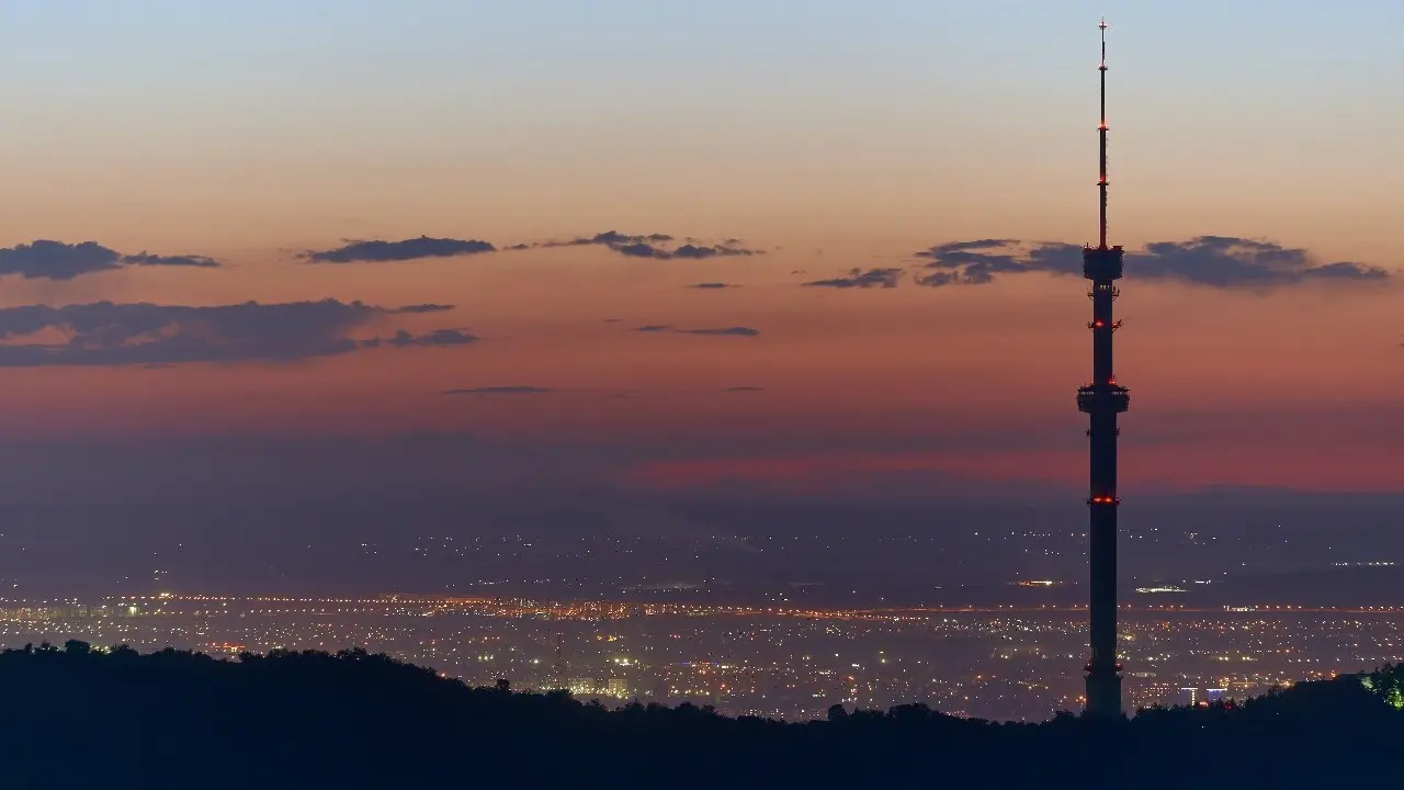 Алматы красив даже ночью / Фото Informburo.kz