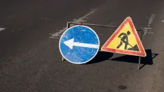 В Алматы на три недели перекрыли участок улицы Айтиева