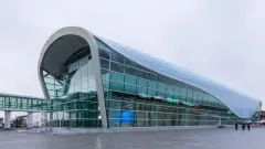 Один из входов на станцию LRT в Астане закроют на 20-25 дней