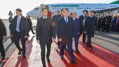 Сердар Бердымухамедов прибыл в Астану