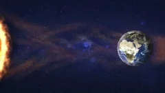 Выходные Земле испортит гигантская дыра на Солнце