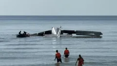 Самолёт с полицейскими упал в море в Таиланде: все погибли
