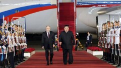 "Ничего грандиозного". Как Ким Чен Ын встретил Путина в Пхеньяне