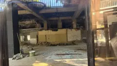 "У нас сотрясается дом". В Алматы приостановили работы под "Тремя богатырями"