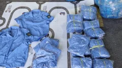 На Хоргосе задержали крупную партию формы казахстанской полиции