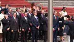 Гримасы Маска, тёплое рукопожатие Трампа и Си: чем запомнился визит президента США в Китай