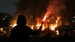 Футбольные фанаты подожгли здание правительства Ливии из-за неназначенного пенальти