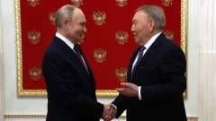 Назарбаев встретился с Путиным в Кремле