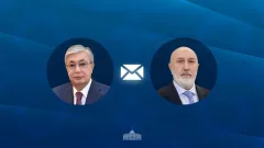 Касым-Жомарт Токаев поздравил Низара Амиди с избранием президентом Ирака