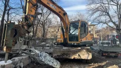 Собственник добровольно снёс недострой в центре Алматы