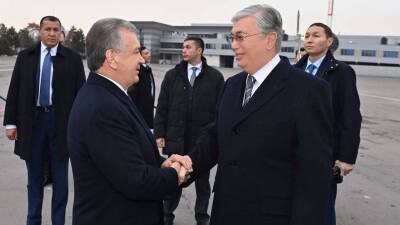 Токаев прибыл с государственным визитом в Узбекистан