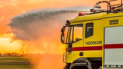В Илийском районе сгорел торговый комплекс