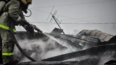 Тело ребёнка обнаружили спасатели при тушении пожара в СКО