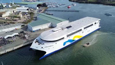 В Австралии построили крупнейший в мире электрический корабль