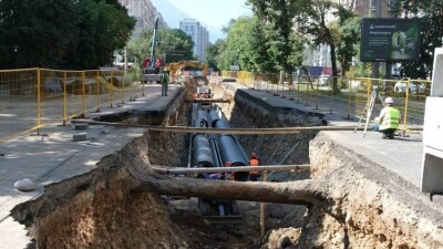 Участок проспекта Гагарина открыли для проезда авто в Алматы