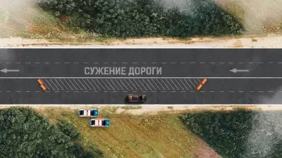 На опасных трассах Казахстана начали сужать дороги: зачем это делают