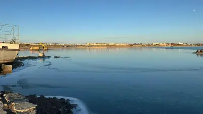 На берегу Балхаша начали очищать бухту Бертыс от многолетнего ила