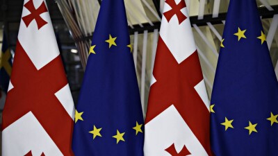 Евросоюз приостановил процесс вступления Грузии в ЕС