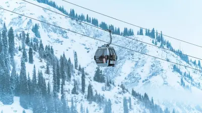 На "Шымбулаке" завершился зимний сезон – канатную дорогу временно закроют