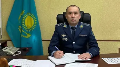 КНБ подтвердил задержание начальника районного управления полиции Шымкента