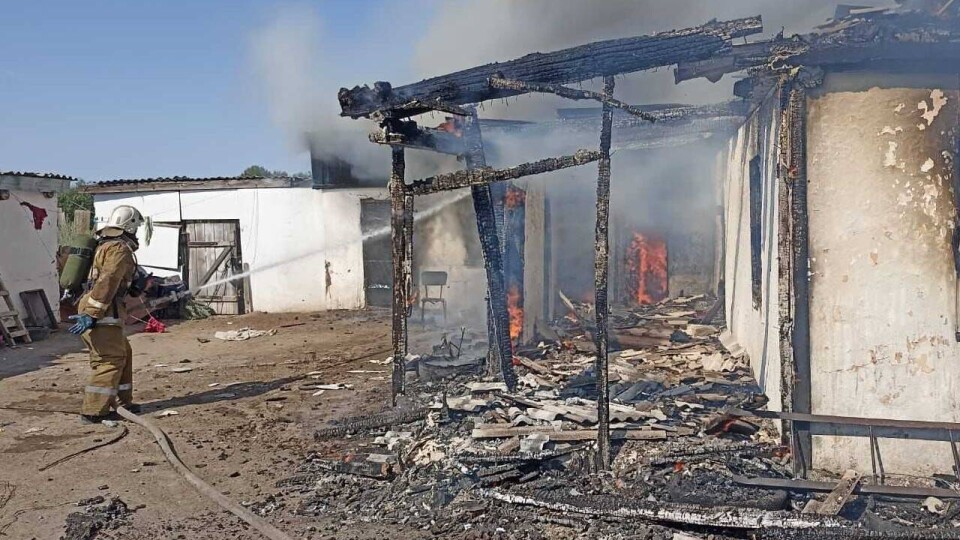 Двухлетний ребёнок погиб при пожаре в частном доме в Павлодарской области