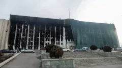 В каком состоянии сейчас здания, пострадавшие во время январских событий?