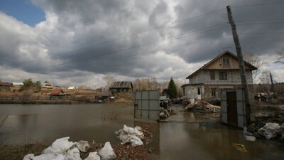 Уровень воды в реке Жабай превысил критическую отметку