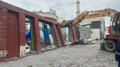 Сразу несколько незаконно построенных объектов снесли в Алматы