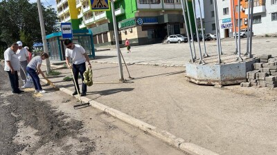 "Таза Казахстан": в Улытауской области прошла масштабная санитарная акция