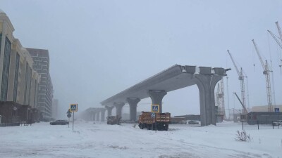 Последствия непогоды: в Астане приостановили движение некоторых пригородных маршрутов, закрыты трассы