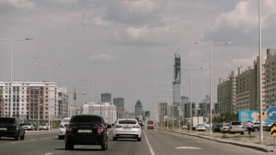 Участок переулка Ташенова в Астане закрыли на ремонт