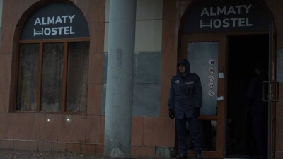 Пожар в хостеле Алматы: появилось видео с места происшествия