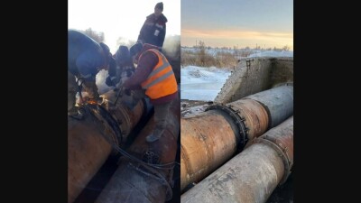Авария на магистральном трубопроводе Караганды: ремонтные работы завершили