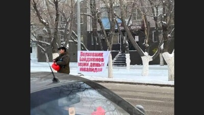 В Караганде мужчина пытался совершить самоподжог возле департамента полиции