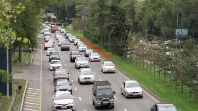 Движение по улице Кожабекова в Алматы ограничат на месяц