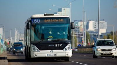 В Астане приостановили движение пригородных автобусов