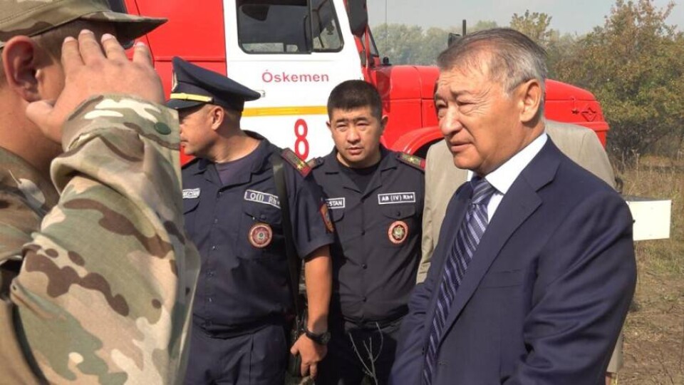 Несколько природных пожаров тушат в ВКО. Даниал Ахметов вылетел в район Алтай