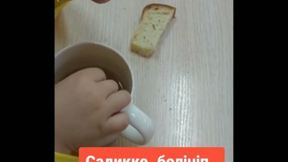 Малышей в детском саду Алматы кормили хлебом с чаем, назначена проверка