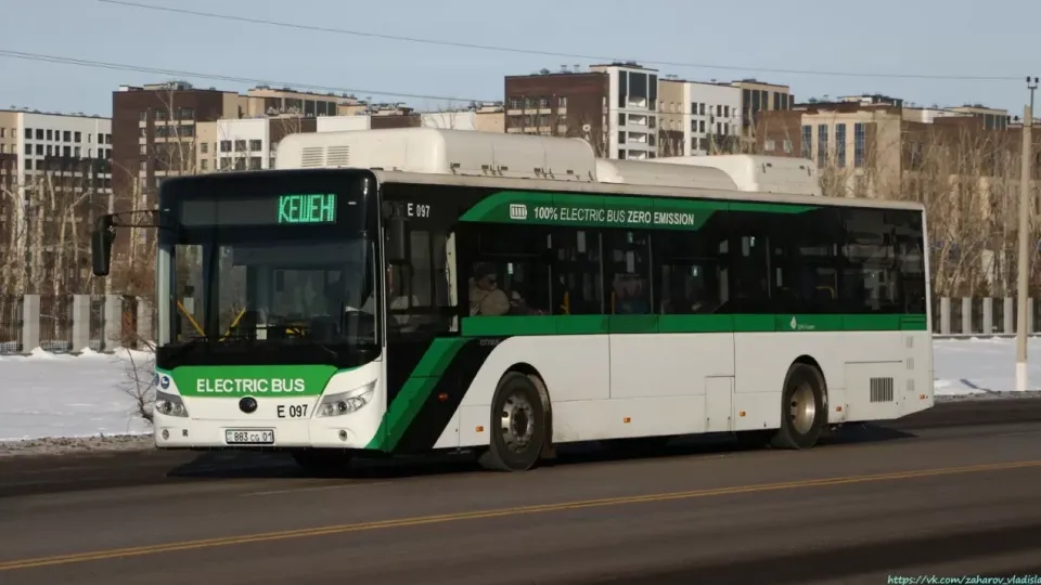 В Астане изменили схему движения автобусного маршрута №15А