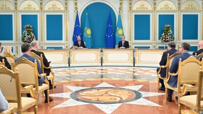 От инвестиций до Афганистана. Что обсуждали Касым-Жомарт Токаев и Шарль Мишель в Астане