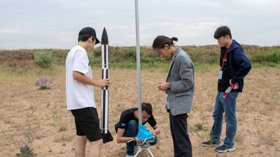 Финал турнира по ракетостроению прошёл в Астане