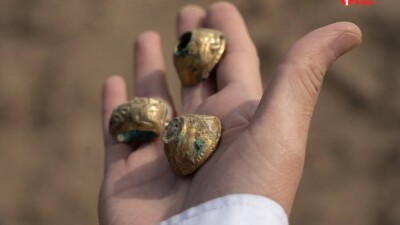 Меч, золото и украшения: что нашли алматинские археологи в кургане сакского воина