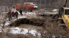 Жители Петропавловска в третий раз остались без воды из-за прорыва трубы