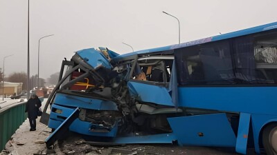 ДТП с автобусами в Караганде: в управздраве рассказали о состоянии пострадавших